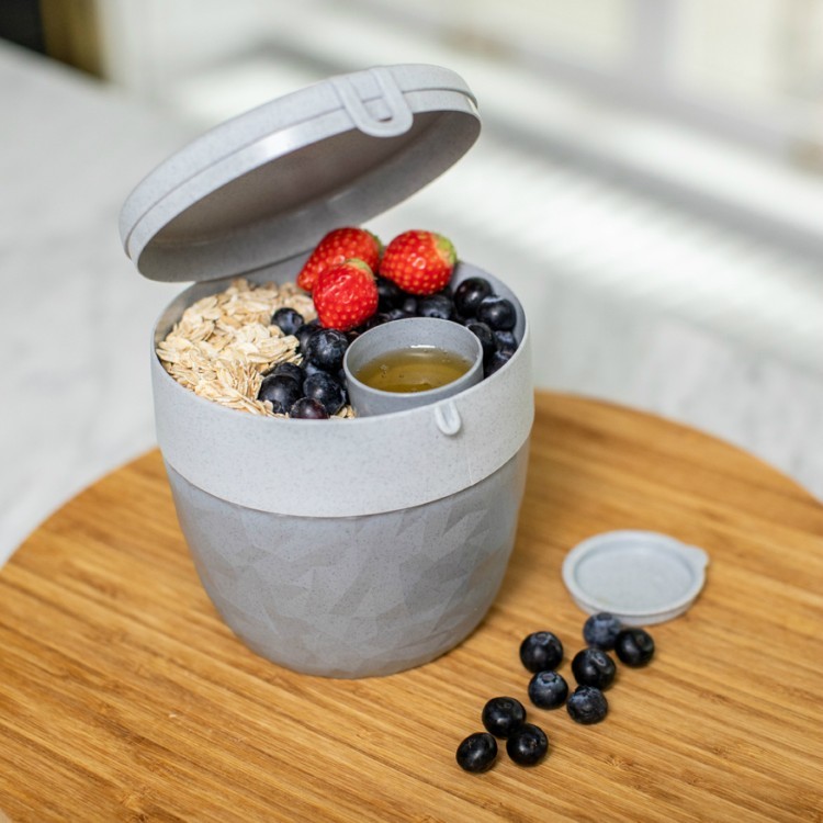 Ланч-бокс club bento, organic, серый (67245) Ланч-бокс club bento, organic, серый (67245)
