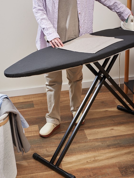 Доска гладильная напольная smart iron, 123х44 см, графит (78794)