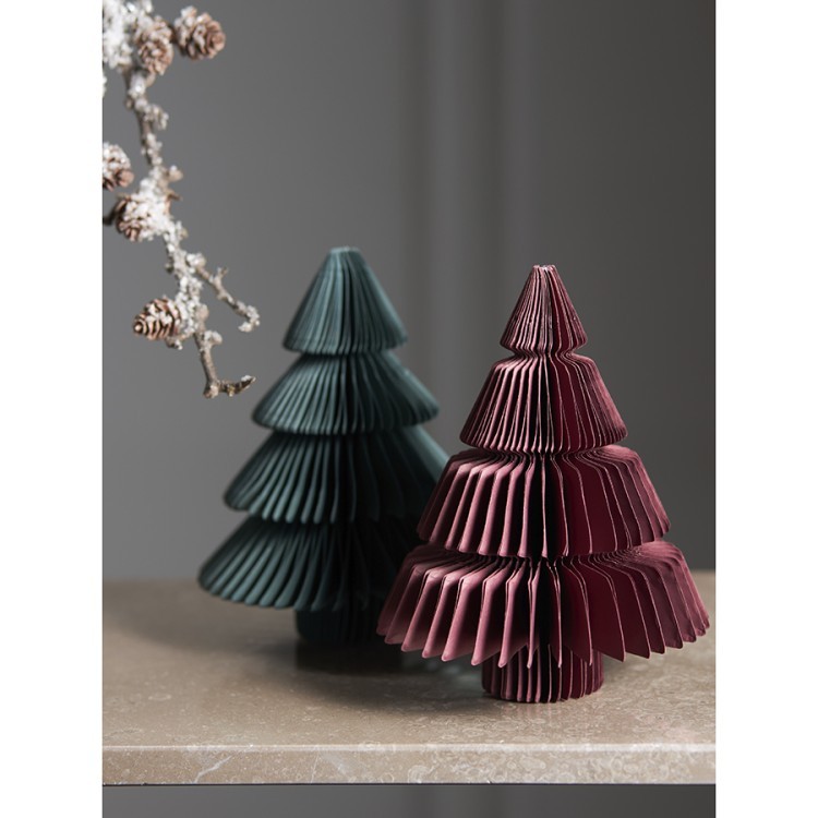 Декор новогодний honeycomb tree бордового цвета из коллекции new year essential (76740) Декор новогодний honeycomb tree бордового цвета из коллекции new year essential (76740)