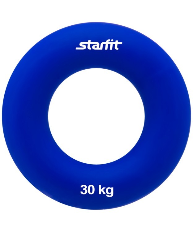 Эспандер кистевой ES-404 "Кольцо", диаметр 8,8 см, 30 кг, тёмно-синий (625519)