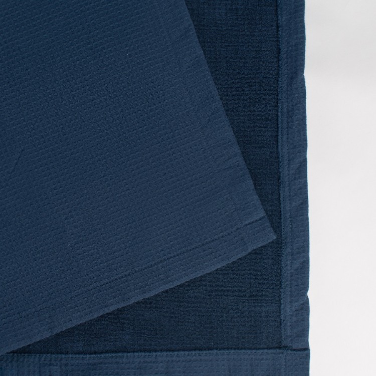 Халат банный темно-синего цвета essential l/xl (63111)