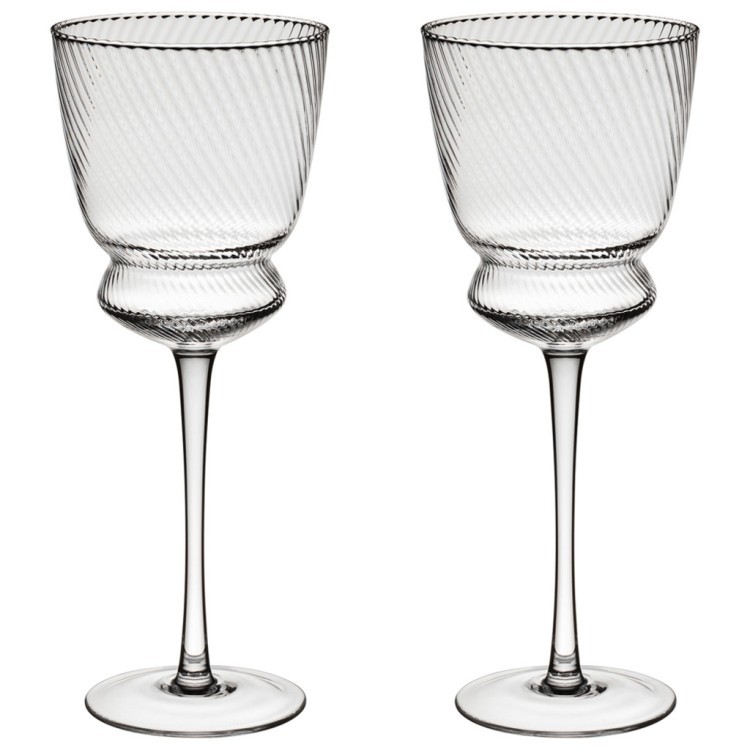 Набор бокалов для вина "twist & shine", 2 шт/380 мл Lefard (687-006)