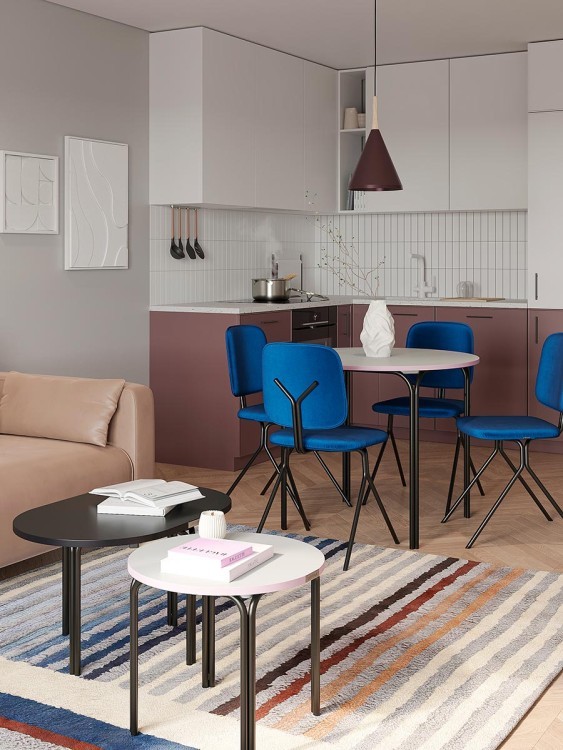 Панно декоративное с эффектом 3d minimalism, с белой рамой, 40х40 см (77478)