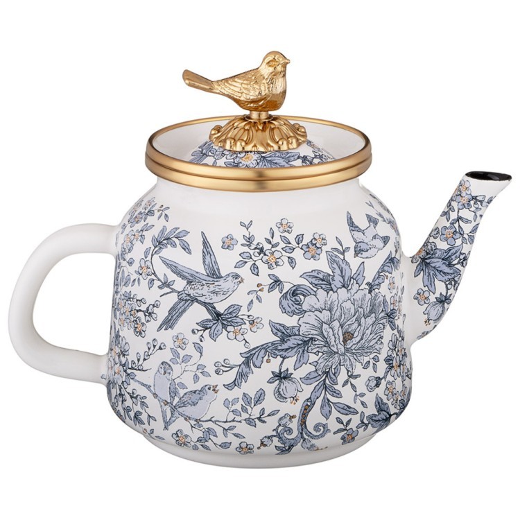 Чайник эмалированный lefard, серия royal garden, 1,0л подходит для индукцион.плит Lefard (950-675)