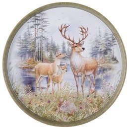 Поднос сервировочный agness 33*2,1 см Agness (898-252)
