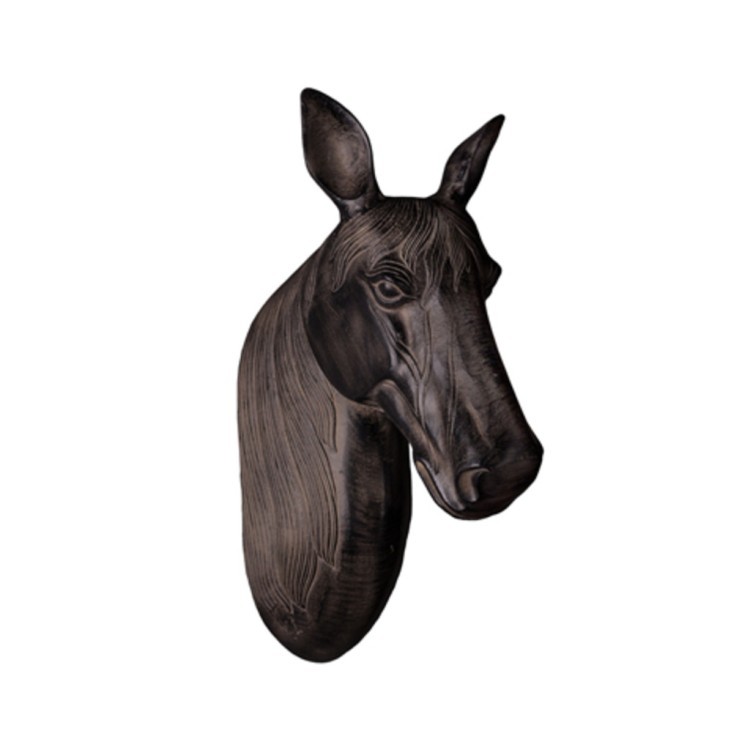Голова лошади 4445, металл, Brown, ROOMERS FURNITURE Голова лошади 4445, металл, Brown, ROOMERS FURNITURE