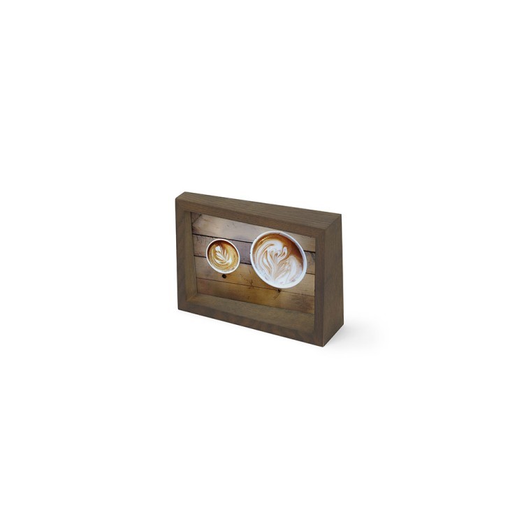 Рамка для фотографий edge 10x15 состаренный орех (54559)