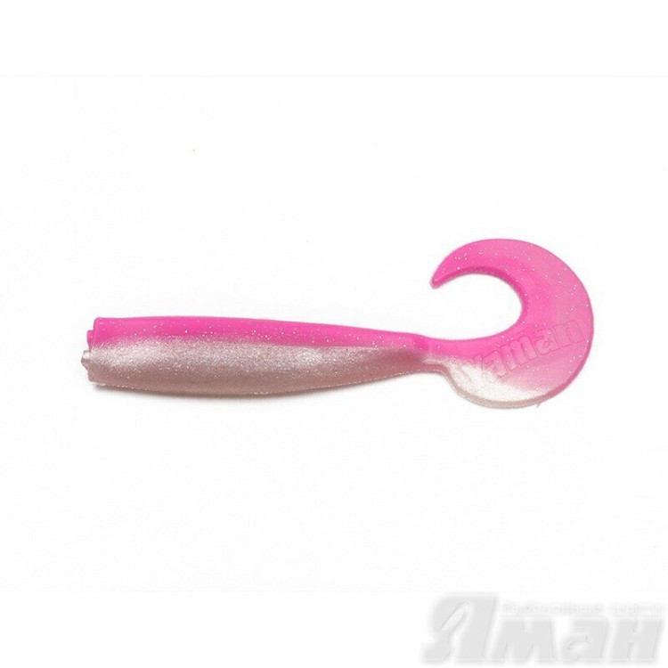 Твистер Yaman Lazy Tail Shad, 9" цвет 29 - Pink Pearl, 2 шт Y-LTS9-29 (74271)