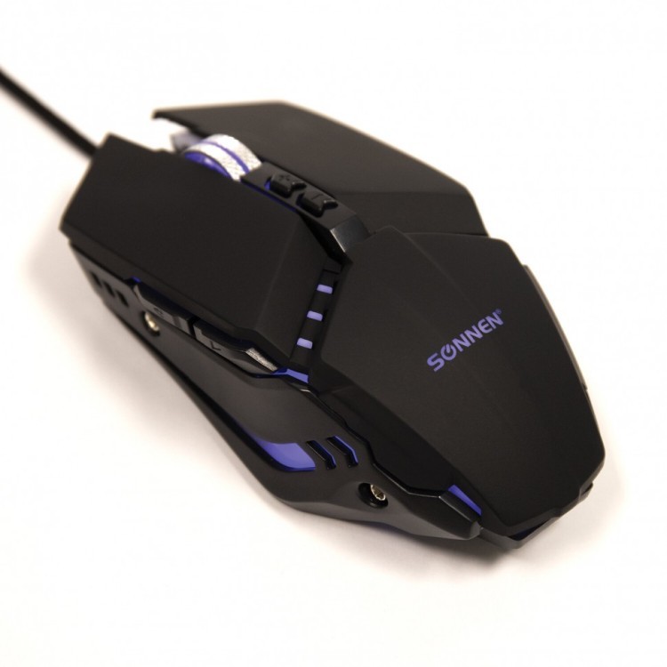 Мышь проводная игровая с подсветкой USB Sven Z5 (513521) (1) (84587)