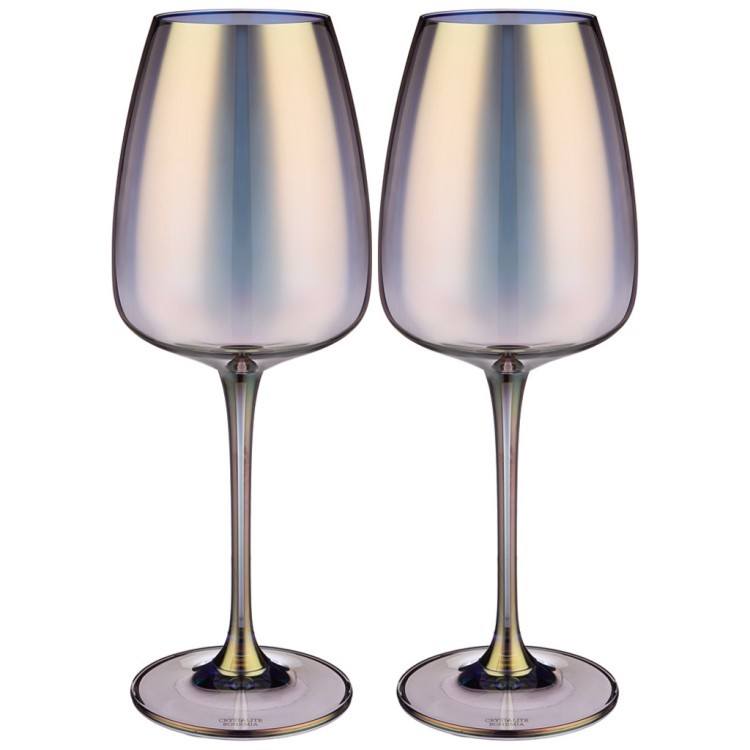 Набор бокалов для вина из 2 шт  серия "alizee" 440 мл цвет:танзанит Акционерное Общество (194-662)