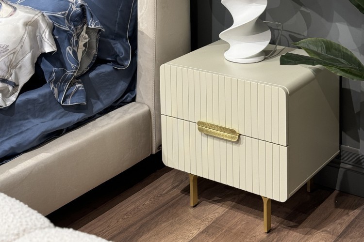 Тумбочка светло-бежевая 50*41,5*55 см (TT-00013132)