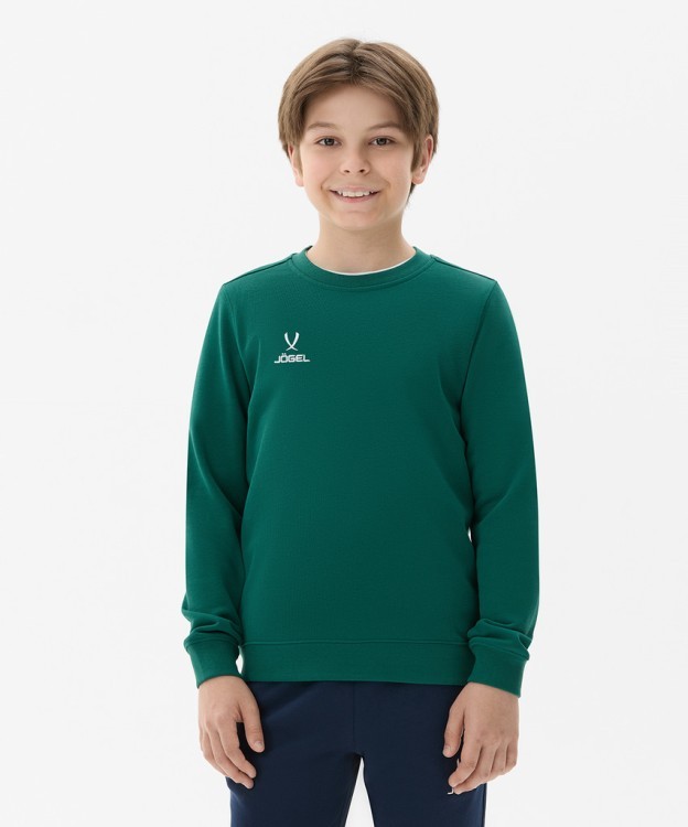 Свитшот JÖGEL ESSENTIAL Sweatshirt, темно-зеленый, детский (2121982) Свитшот JÖGEL ESSENTIAL Sweatshirt, темно-зеленый, детский (2121982)