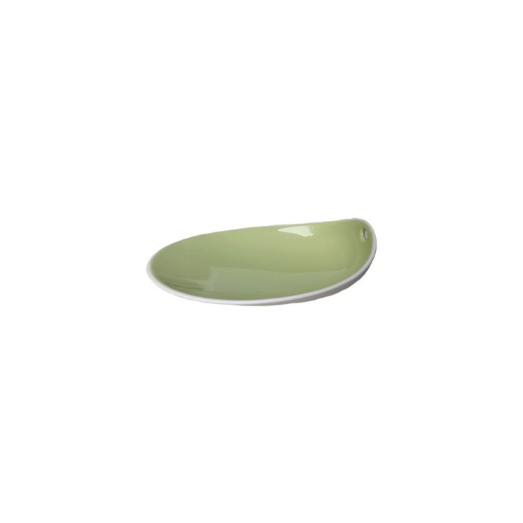 Тарелка 10303C, фарфор, green, Cookplay