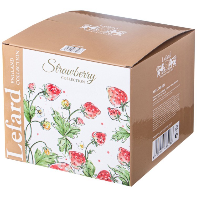 Чайник  lefard "strawberry" 1600 мл 25,5*15,5*18 см Lefard (368-528)