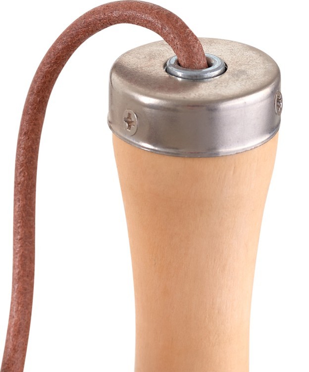Скакалка с деревянными ручками IN22-JR500, кожа, коричневый, 2,8 м (1855940) Скакалка с деревянными ручками IN22-JR500, кожа, коричневый, 2,8 м (1855940)