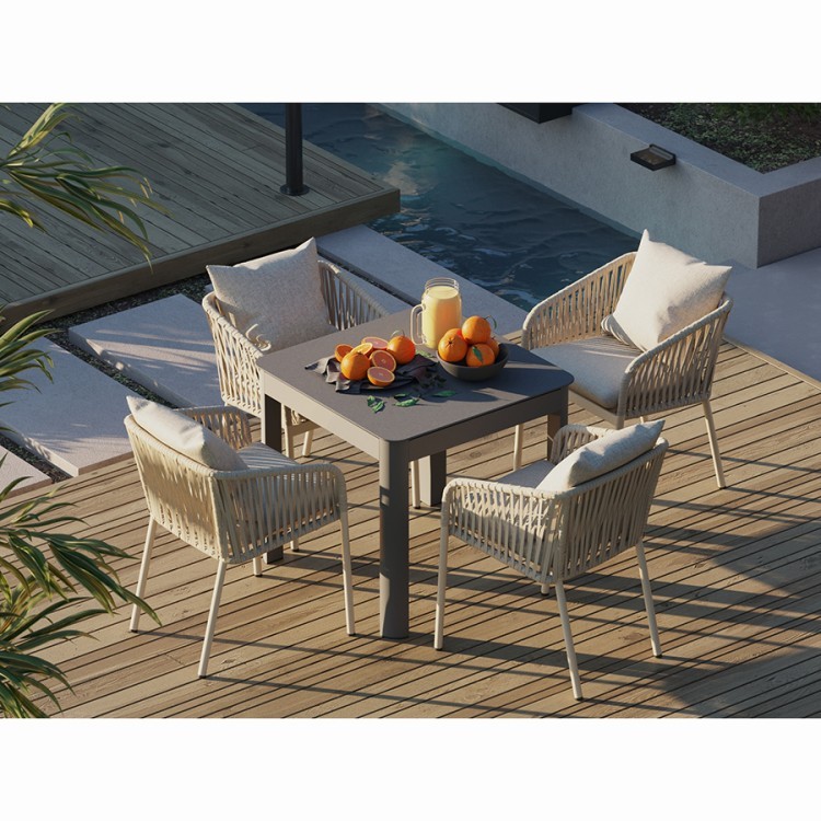 Стул monyx, серо-бежевый (75824)