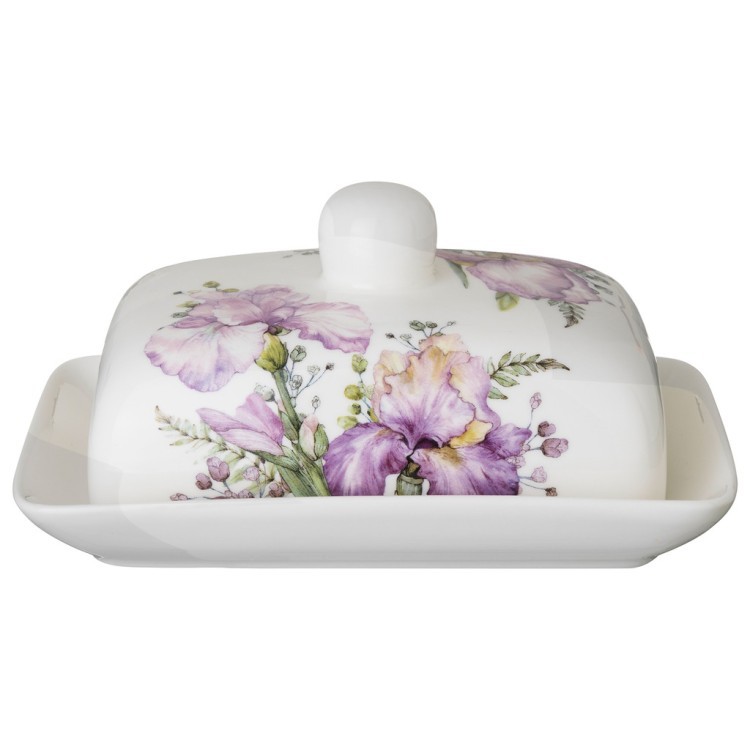 Масленка lefard "irises" 12*16,5*7 см Lefard (425-277)