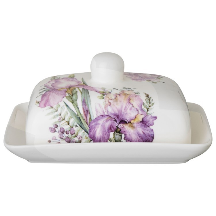 Масленка lefard "irises" 12*16,5*7 см Lefard (425-277)