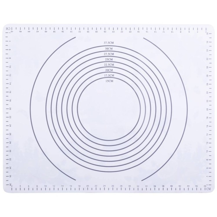 Коврик для раскатки теста 50*39 см Agness (923-123)