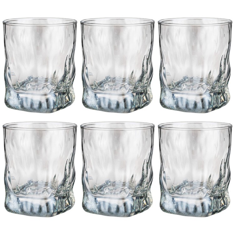 Набор стаканов из 6 шт  "радуга" 300 мл Акционерное Общество (194-717)