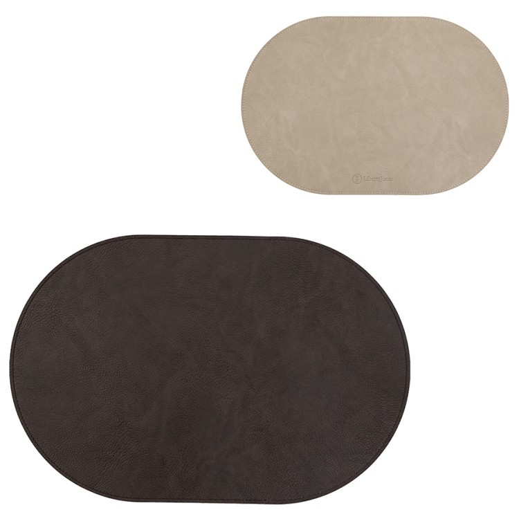 Салфетка сервировочная pool, 30х45 см, коричневая/бежевая (80101)