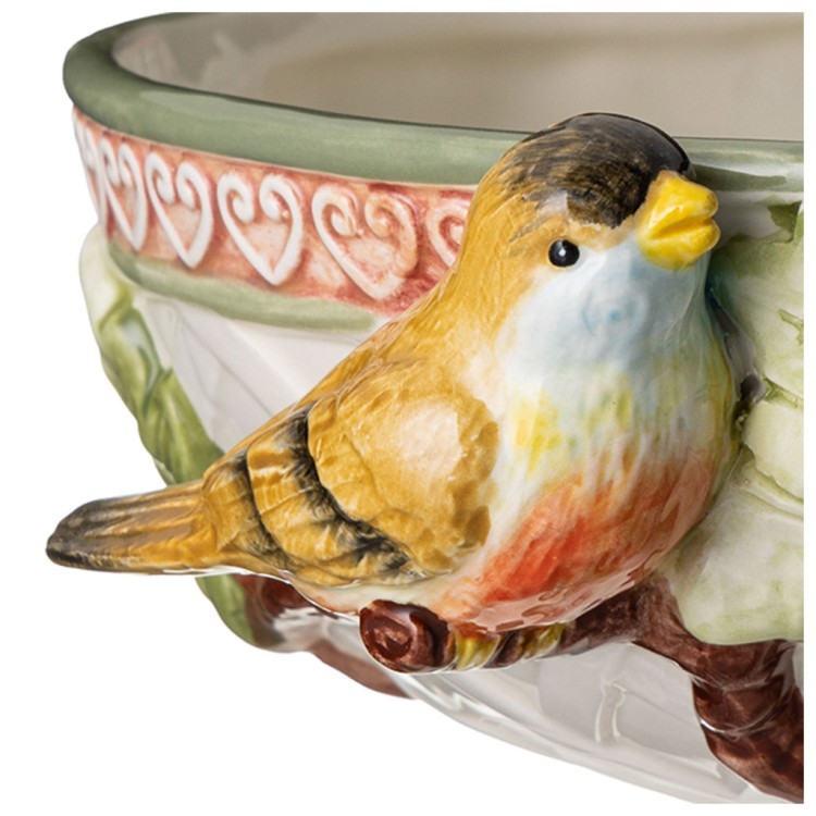 Конфетница lefard "птица и виноград  21*14 см Lefard (59-728)