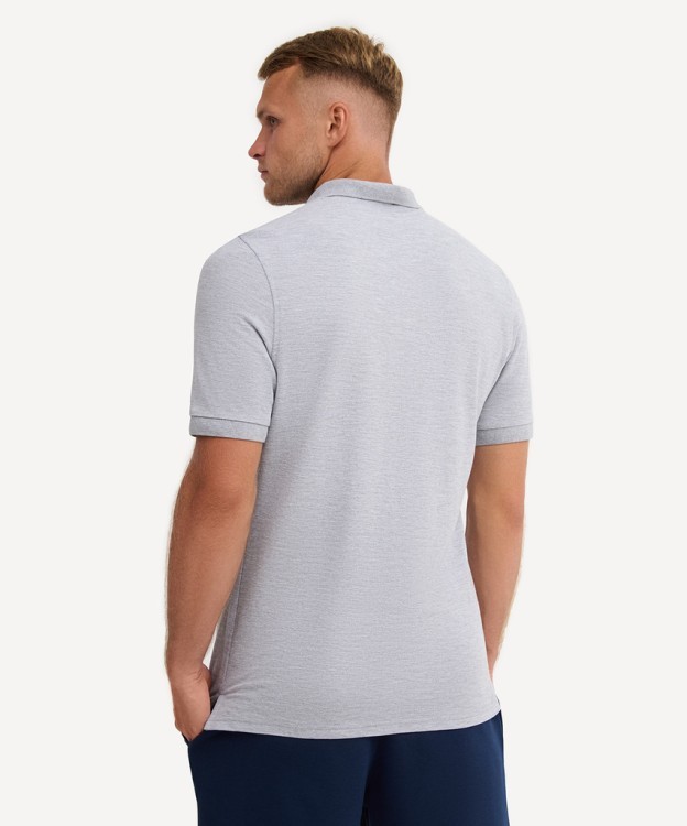 Поло ESSENTIAL Cotton Polo 23, серый меланж (2107790) Поло ESSENTIAL Cotton Polo 23, серый меланж (2107790)