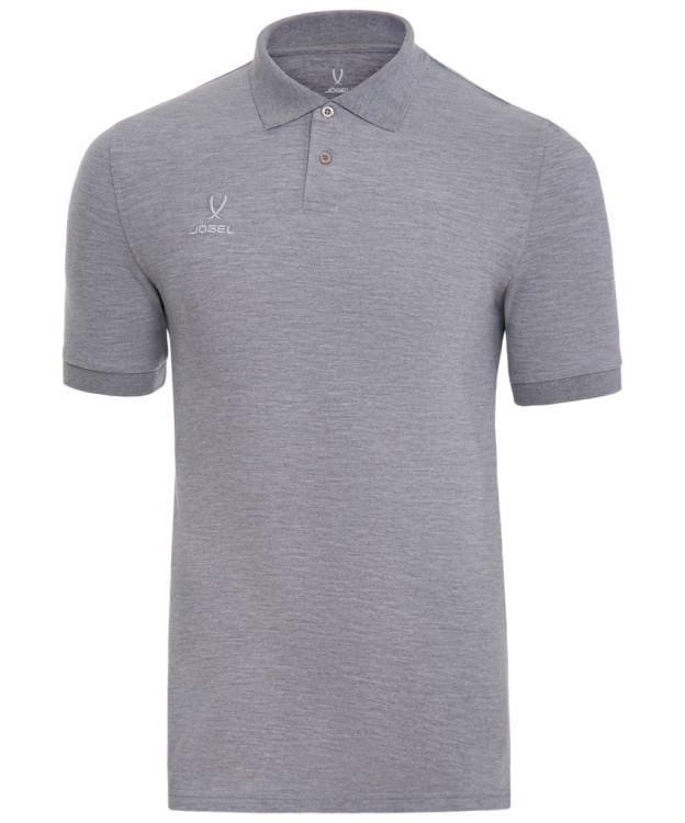 Поло ESSENTIAL Cotton Polo 23, серый меланж (2107790) Поло ESSENTIAL Cotton Polo 23, серый меланж (2107790)