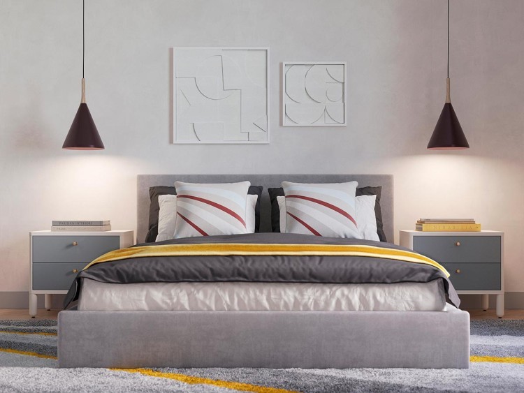 Светильник подвесной mango kart, D25х42 см, сиреневый (76367)