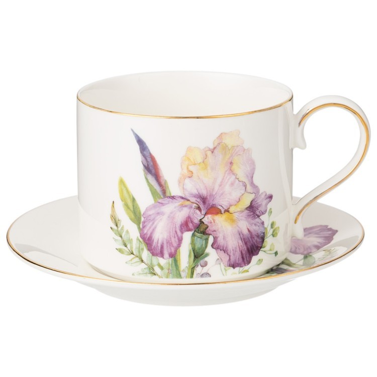 Чайная пара lefard "irises" 300 мл, разноцветный (590-469-11) 