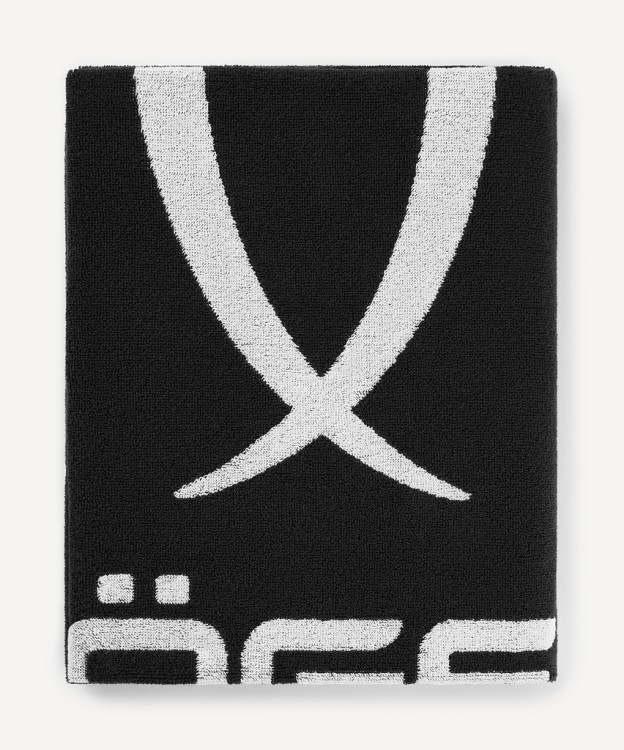 Полотенце спортивное JOGEL ESSENTIAL Towel L, 70х140, черный/белый (2117708)