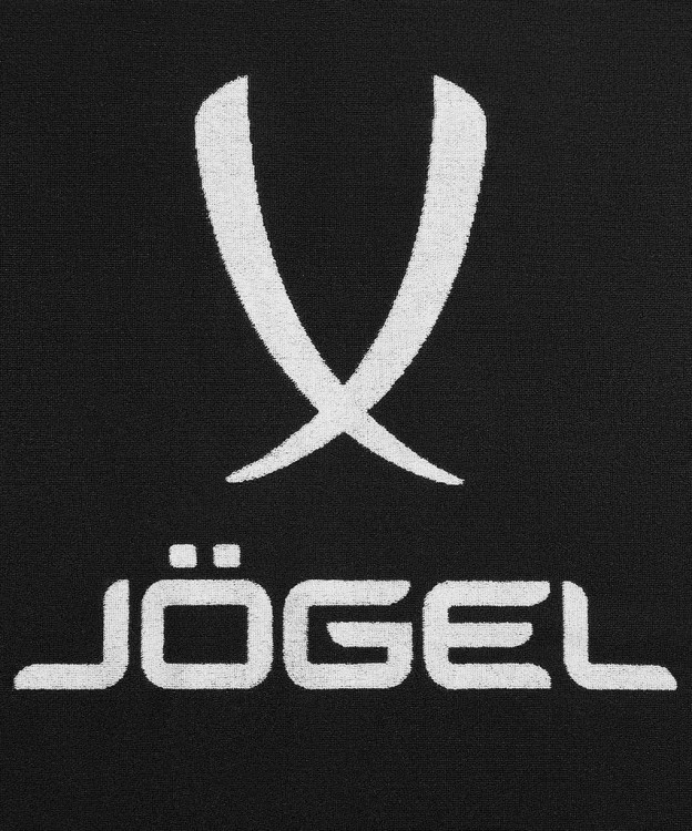 Полотенце спортивное JOGEL ESSENTIAL Towel L, 70х140, черный/белый (2117708)
