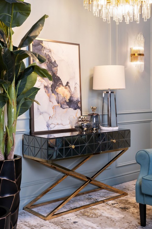 Постеры "Мрамор. Диптих-2" (2шт)*50*70см,багет кэнвес, с поталью (TT-00008739)