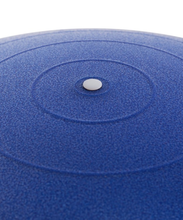 БЕЗ УПАКОВКИ Фитбол STARFIT GB-109 антивзрыв, 1500 гр, с ручным насосом, темно-синий, 85 см (2100872)