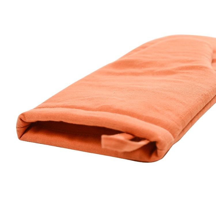 Варежка-прихватка из хлопка оранжевого цвета russian north, 31х15 см (63113)