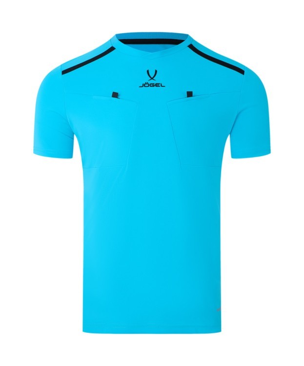 Футболка судейская JOGEL DIVISION PerFormDRY Referee Tee, голубой (2123279)