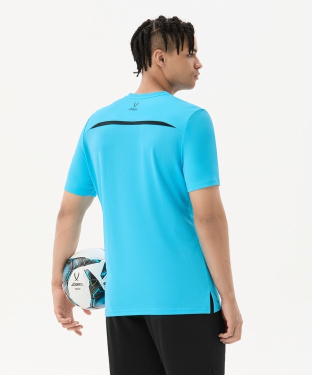 Футболка судейская JOGEL DIVISION PerFormDRY Referee Tee, голубой (2123279)
