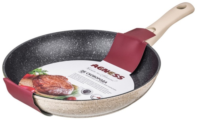 Сковорода с антипригар. "мраморным" покрытием и съемной ручкой, 28см Ningbo Gourmet (918-164) Сковорода с антипригар. "мраморным" покрытием и съемной ручкой, 28см Ningbo Gourmet (918-164)