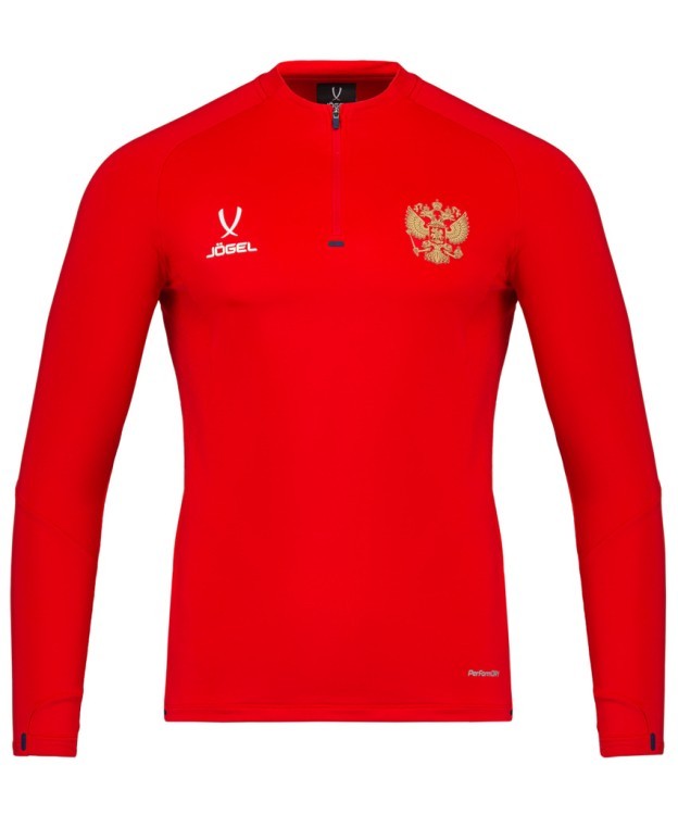 Джемпер тренировочный JÖGEL NATIONAL PerFormDRY Training Zip Top, красный (2110415) Джемпер тренировочный JÖGEL NATIONAL PerFormDRY Training Zip Top, красный (2110415)