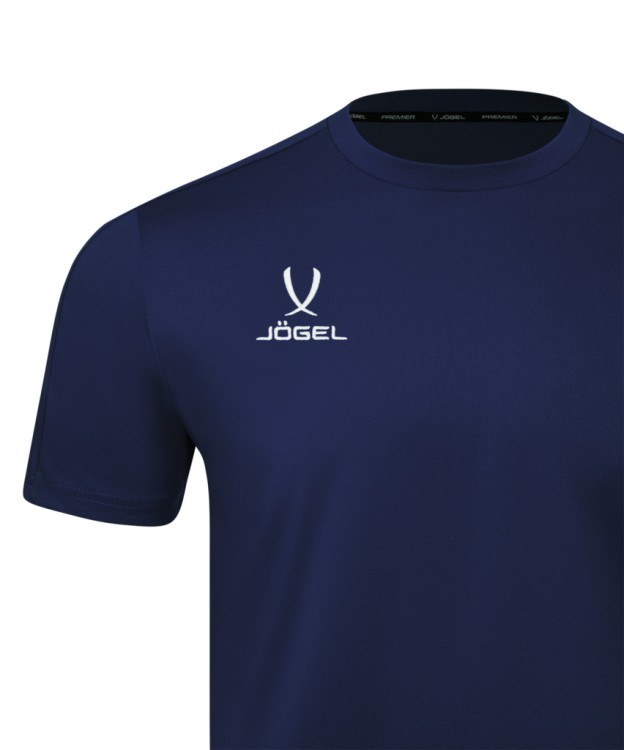 Футболка тренировочная JÖGEL PREMIER PerFormDRY TRN CVC Tee, темно-синий (2126418) Футболка тренировочная JÖGEL PREMIER PerFormDRY TRN CVC Tee, темно-синий (2126418)