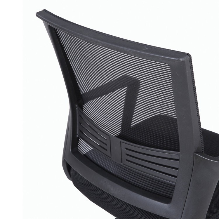 Кресло офисное Brabix Balance MG-320 сетка/ткань черное 531831 (1) (71825)
