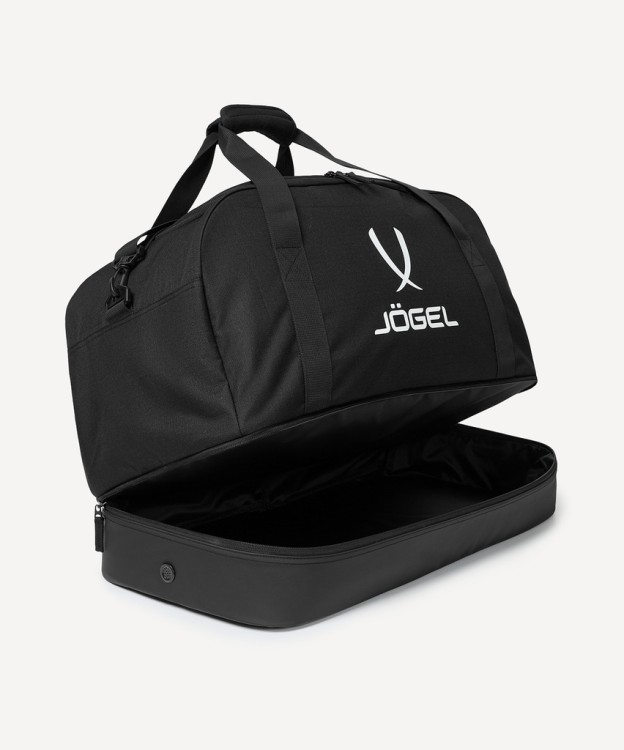 Сумка спортивная с двойным дном JOGEL Division Double Bottom Bag, черный (2130726)