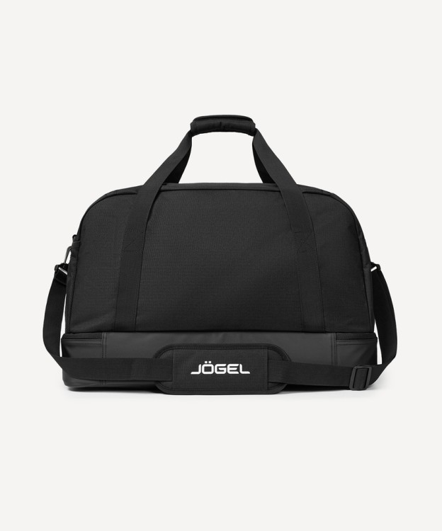 Сумка спортивная с двойным дном JOGEL Division Double Bottom Bag, черный (2130726)
