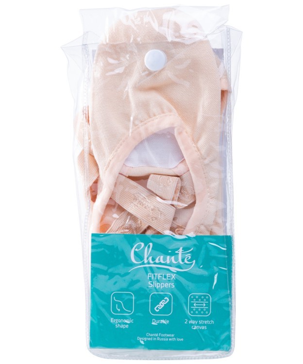 Балетки Fitflex Pro Nude, стрейч-кирза, детский (1736643) Балетки Fitflex Pro Nude, стрейч-кирза, детский (1736643)
