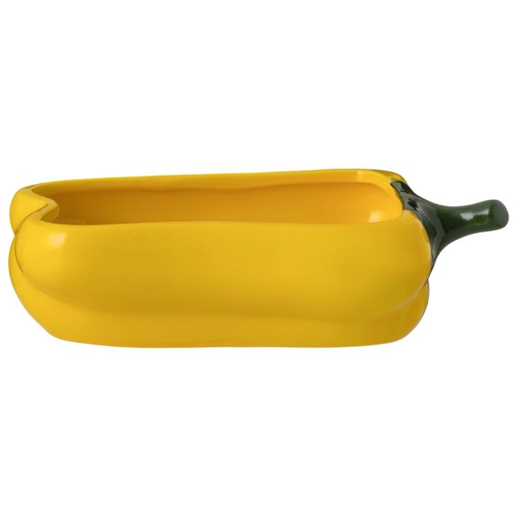 Блюдо для запекания "перец" 500 мл. 21*12,5 см. высота=6 см. коллекция "il raccolto" Agness (490-475)