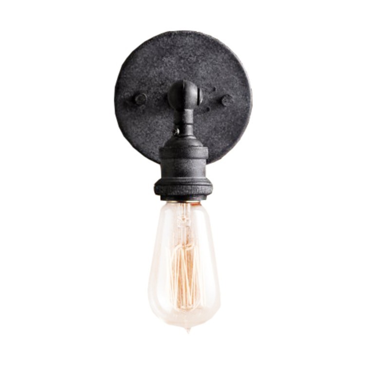 Бра Джесси DTL9107, металл, Antique grey, RESTORATION HARDWARE