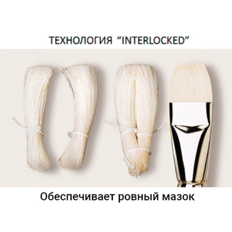 Кисть художественная Brauberg Art Classic щетина, плоская, № 18, длинная ручка 200721 (69446) Кисть художественная Brauberg Art Classic щетина, плоская, № 18, длинная ручка 200721 (69446)