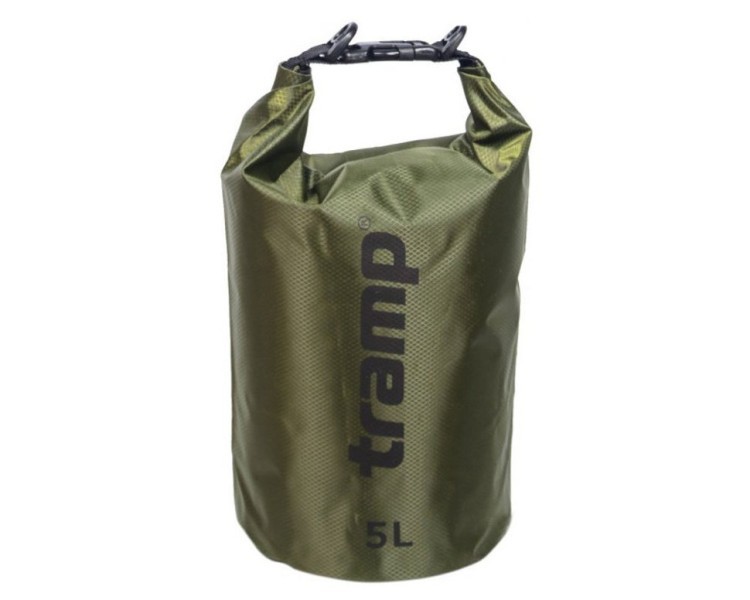 Гермомешок Tramp 5л TRA-110 (оливковый) (61784)