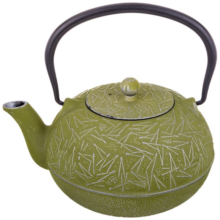 Заварочный чайник чугунный с эмалированным покрытием внутри 1800 мл (кор=8шт.) Lefard (734-072)