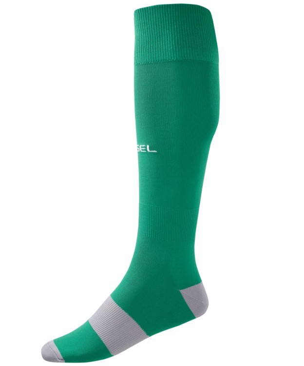 Гетры футбольные JÖGEL CAMP BASIC SOCKS, зеленый/серый/белый (2076961)